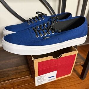 Vans Men's Royal Blue Authentic Sneakers